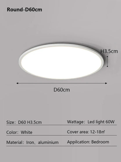 Decorbites™ LED-Deckenleuchte: Modernes minimalistisches rechteckiges Design für Wohnzimmer, Schlafzimmer, Innenbeleuchtung
