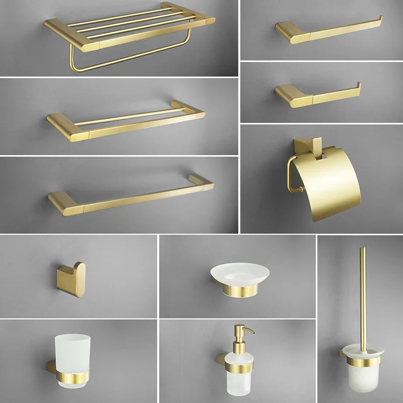 Gold Stainless Bath Set