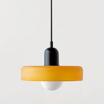 Nordic Colorful Glass Pendant Light 35Cm