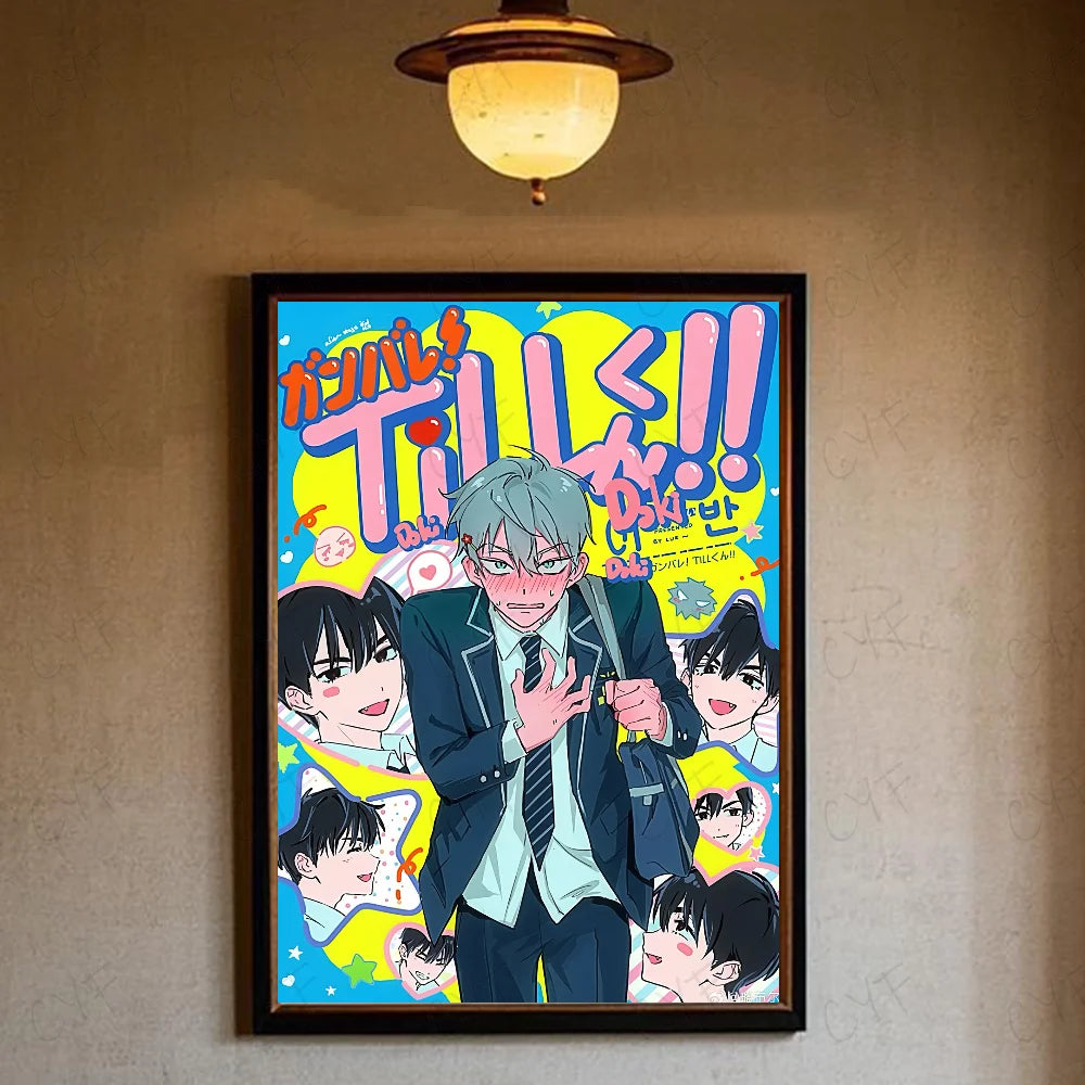 Alien Stage Anime Ivan Till Anime Poster Waterproof Wall Art High Quality Print Posters For Living Bedroom Retro Room Decor Gift