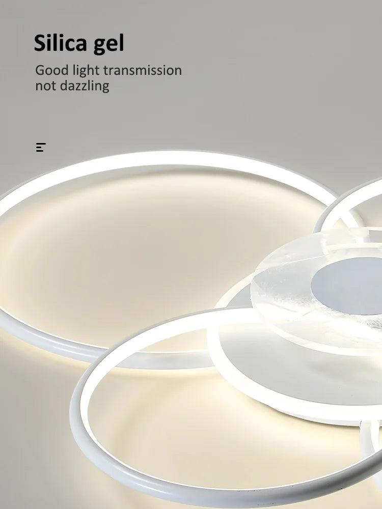 DecorBites™ Living Room Ceiling Lamp Modern Minimalist Bedroom Lighting