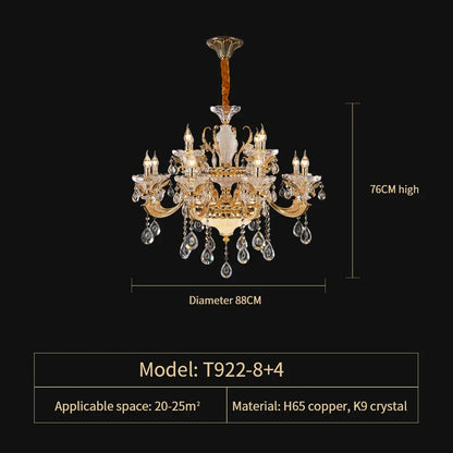 Decorbites™ Elegante Kristall-Leuchter für Wohnzimmer, Esszimmer und Schlafzimmer