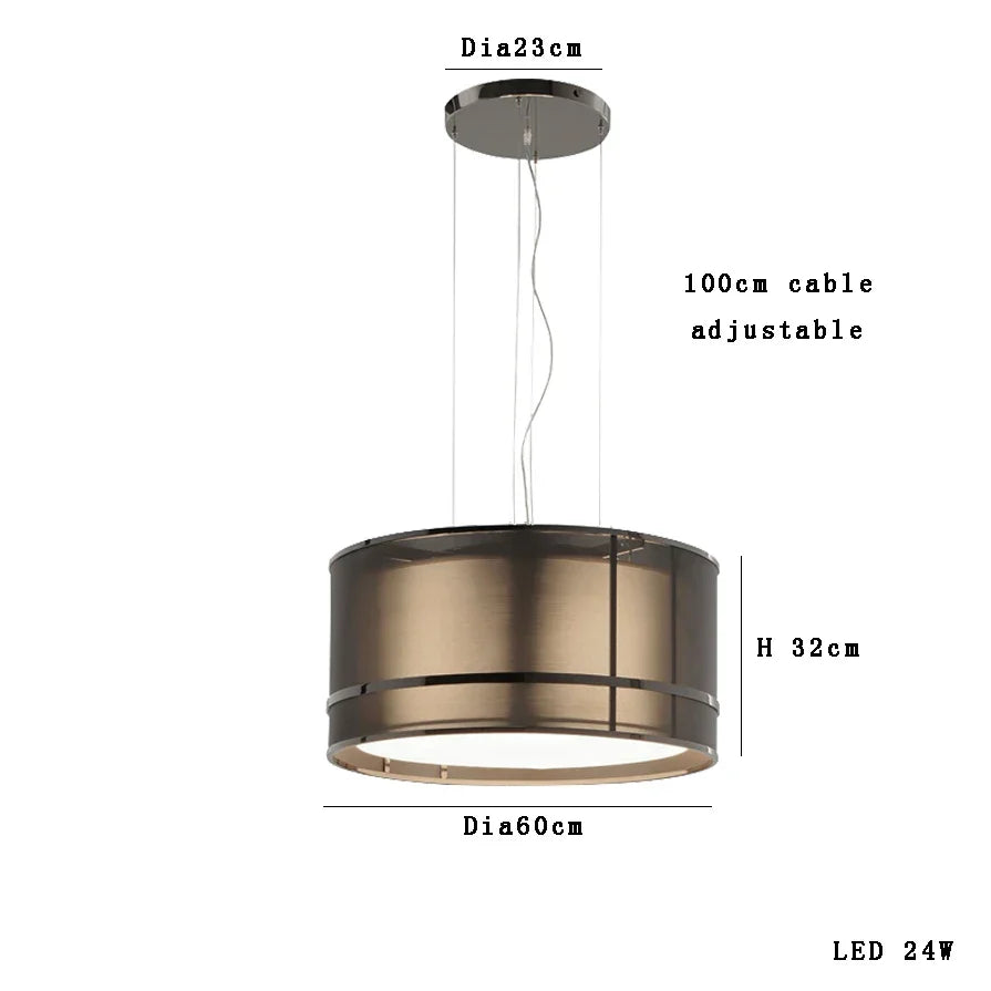 DecorBites™ High-End Ceiling Chandelier for Modern Italy Designer Home Decor