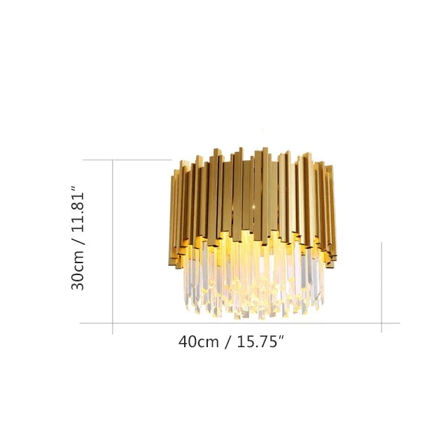 LED Crystal Ceiling Chandelier