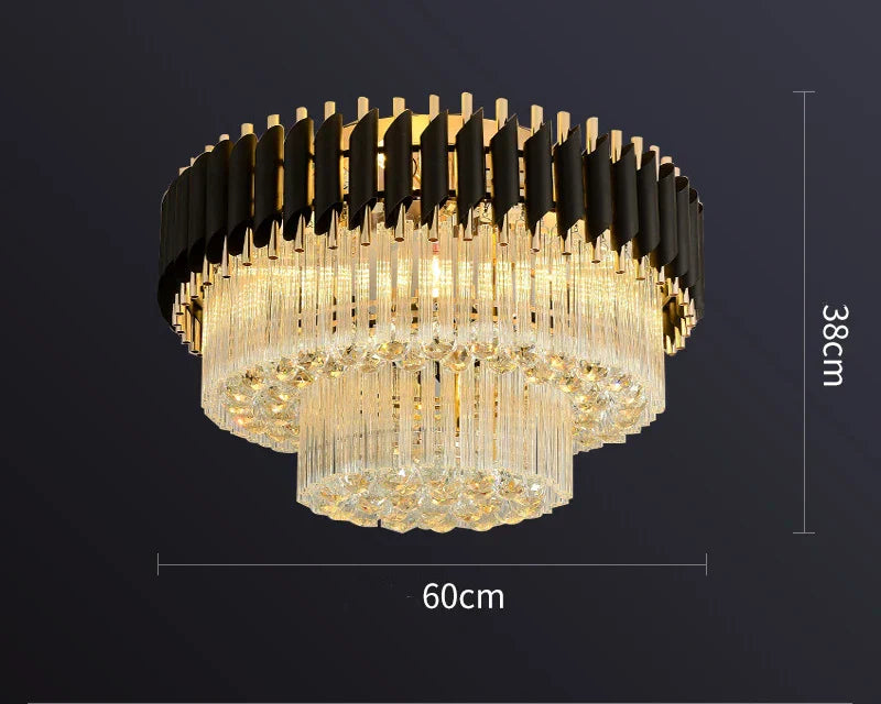 Crystal LED Kitchen Pendant