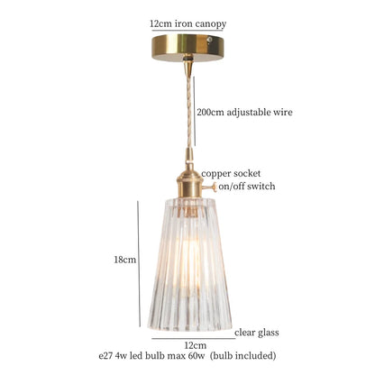 Decorbites™ Grünes Glas LED-Pendelleuchte - Moderne nordische Hängelampe