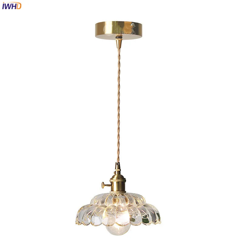 Glass Vintage Pendant Lamp