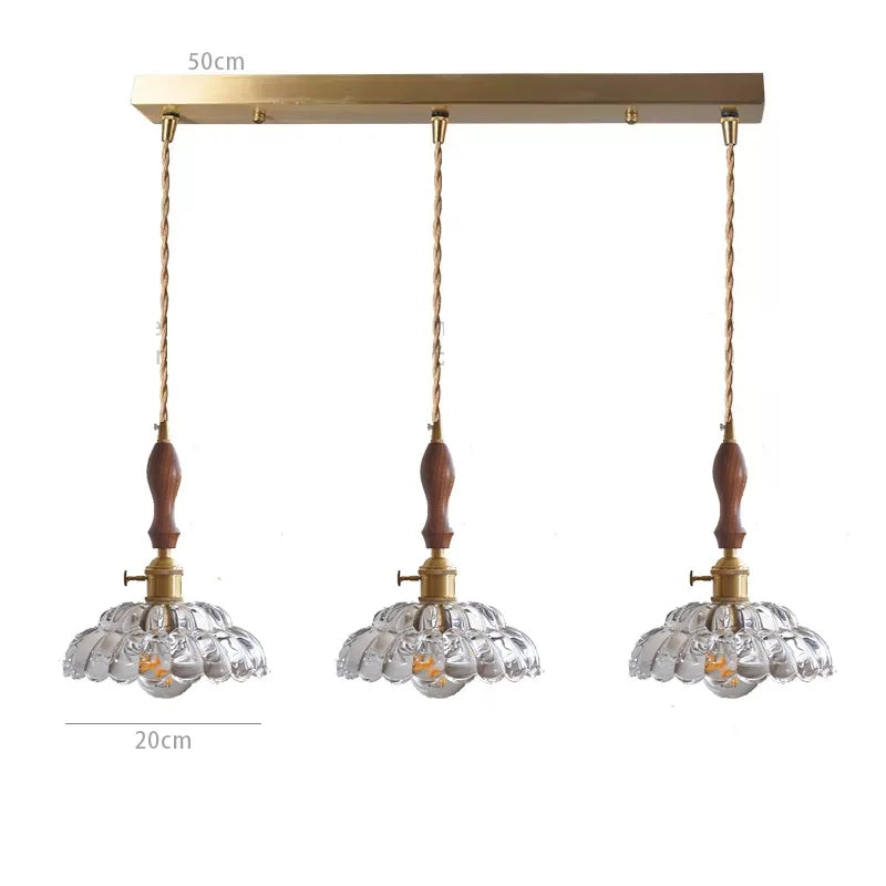 Glass Vintage Pendant Lamp