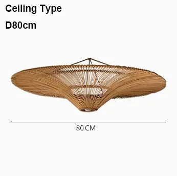 Decorbites™ Handgefertigte Rattan-Wickler-Lüster für die Dekoration von Zuhause und Geschäft