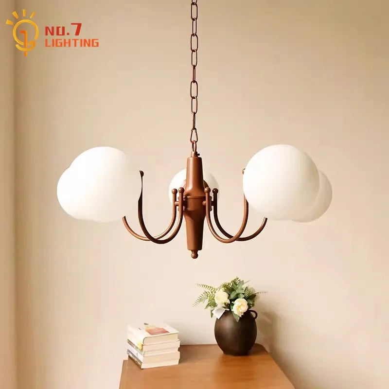 Decorbites™ Französisches Vintage-Eisen-Kunst-Pendant-Licht für Wohnzimmer Küche Schlafzimmer
