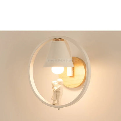 Decorbites™ Eisen LED Wandlampen, nordisches modernes Design für Wohnzimmer, Schlafzimmer, Gang, Hotel