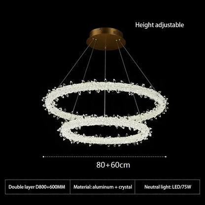 Decorbites™ Kristallblumen-LED-Hängeleuchte für Wohn- und Esszimmer