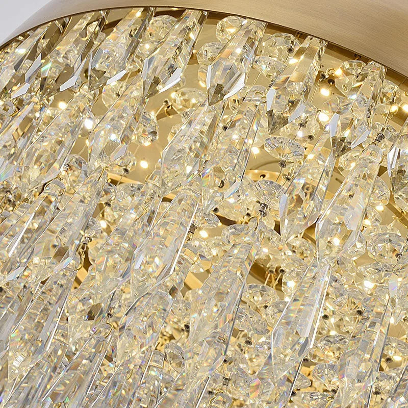 DecorBites™ Crystal Copper Pendant Lights: Elegant Nordic Design for Luxury Dining and Bedroom Décor
