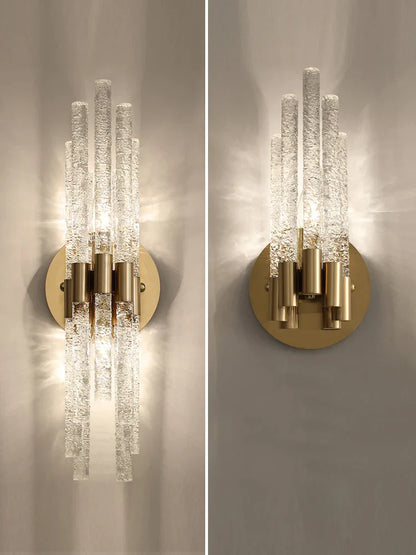 DecorBites™ Crystal Wall Lamp: Modern & Simple Living Room Light for Corridor & Bedside