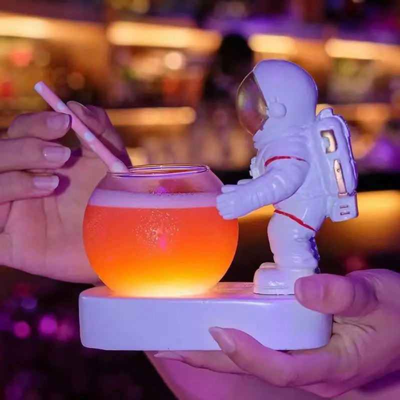 Astronaut Glass Cocktail Tumblers