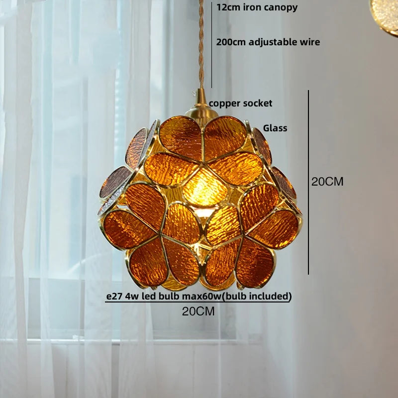 Decorbites™ Glas-Kupfer-LED-Pendelleuchte & Luxus-Hängeleuchte