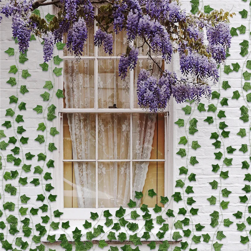 Decorbites™ Efeugrünes künstliches Laub-Girlande-Ranken-Wanddekoration künstliche Pflanzen