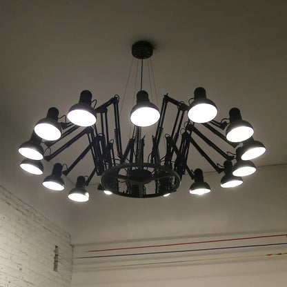 Decorbites™ Industrielle LED-Pendantleuchte Spinnen-Eisen-Hängeleuchter-Armaturen