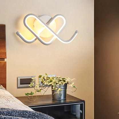 Decorbites™ LED Wandarmatur aus Acryl für Schlafzimmer und Flur, Stil einer Kronleuchter