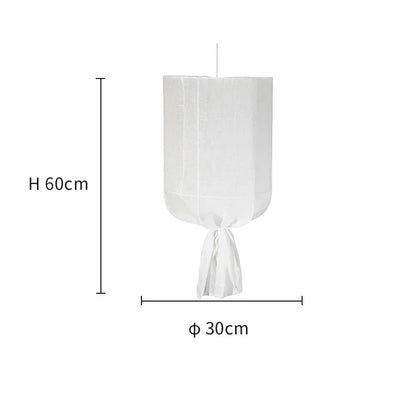 Decorbites™ Leinenstoff-Hängeleuchte: Elegante Boho-Stoff-Leuchter für Zuhause, Restaurant, Hotel