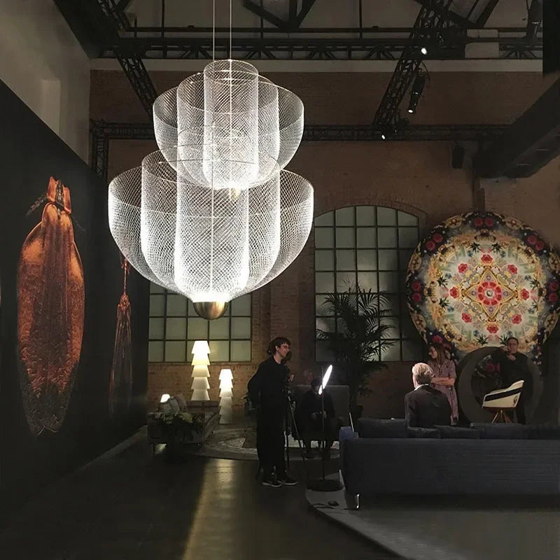 Decorbites™ Geometrische Eisenleuchter | Nordischer Loft-Pendant-Lichtarmatur