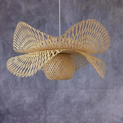 Decorbites™ Bambus-Hängeleuchten: Japanisch handgefertigte Kücheninsel-Leuchter