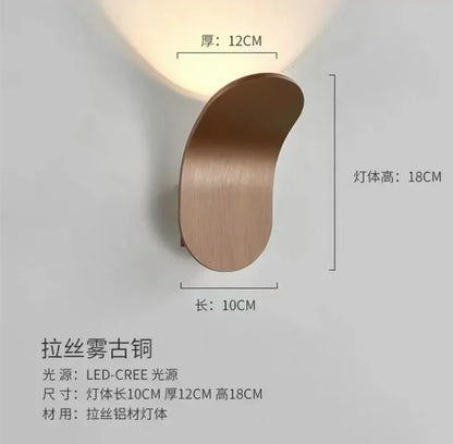 DecorBites™ Adjustable COB LED Wall Light for Modern Luxury Hotel Room, Bedroom, Bathroom