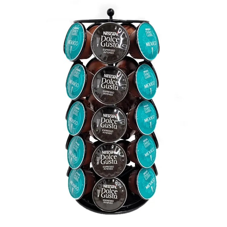 Decorbites™ Dolce Gusto Kapselhalter drehbarer Stauraum für 35 Pods