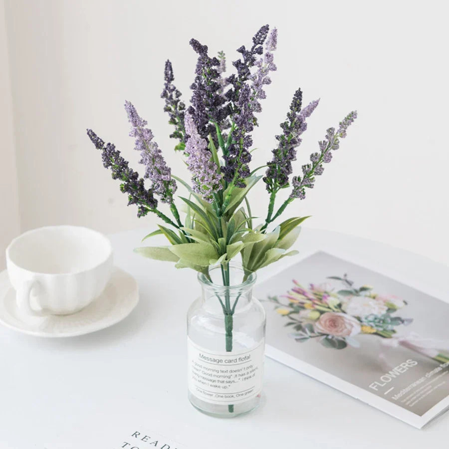 Decorbites™ Lavendel-Schaumblume Familienzimmer-Vase Hochzeitsstrauß Gartenrosen-Bogen-Dekoration