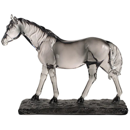 Decorbites™ Klar Pferd Harz-Skulptur Dekorative Figur Heimdekoration