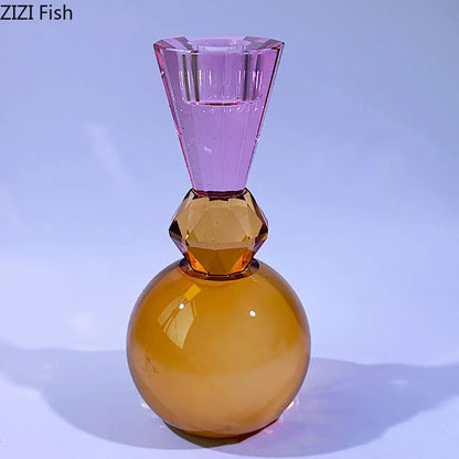 Decorbites™ Kristall-Leuchter: Romantische Kerzenhalter & Wachs-Schmelzer für moderne Heimdekoration