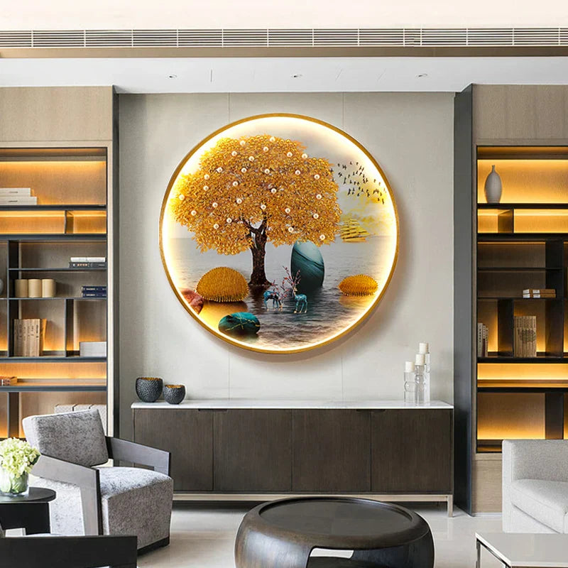 LED Fishes Wall Sconce