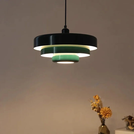 Decorbites™ Dunkelgrüne LED-Hängeleuchte für Heimdekoration und Restaurantarmaturen