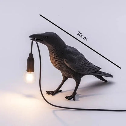 Decorbites™ Lebendige Vogel Harz-Tischlampe - Heimdekoration-Beleuchtung für Schlafzimmer, Wohnzimmer
