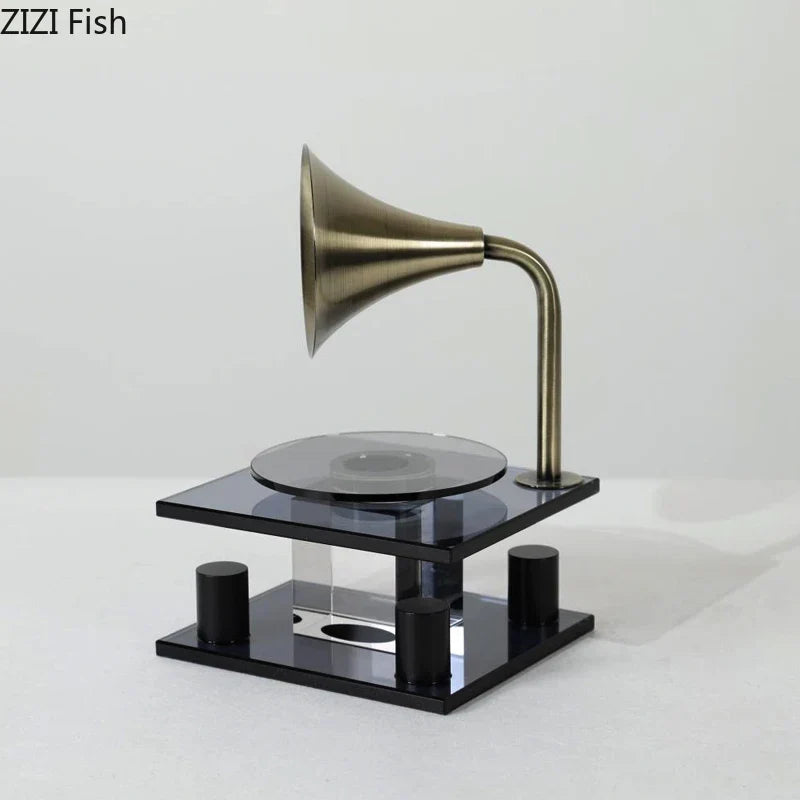 Decorbites™ Kristall-Musikinstrument-Modell-Ornament-Dekoration – Modernes Schreibtisch-Kunstwerk