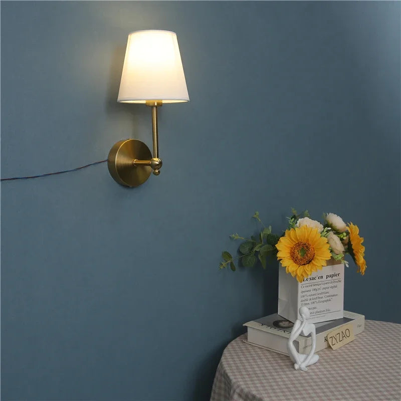 Decorbites™ LED Schwarz & Gold Wandlampe - Luxus-Schlafzimmerbeleuchtung