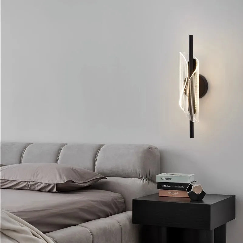 Modern Gold Black Sconce