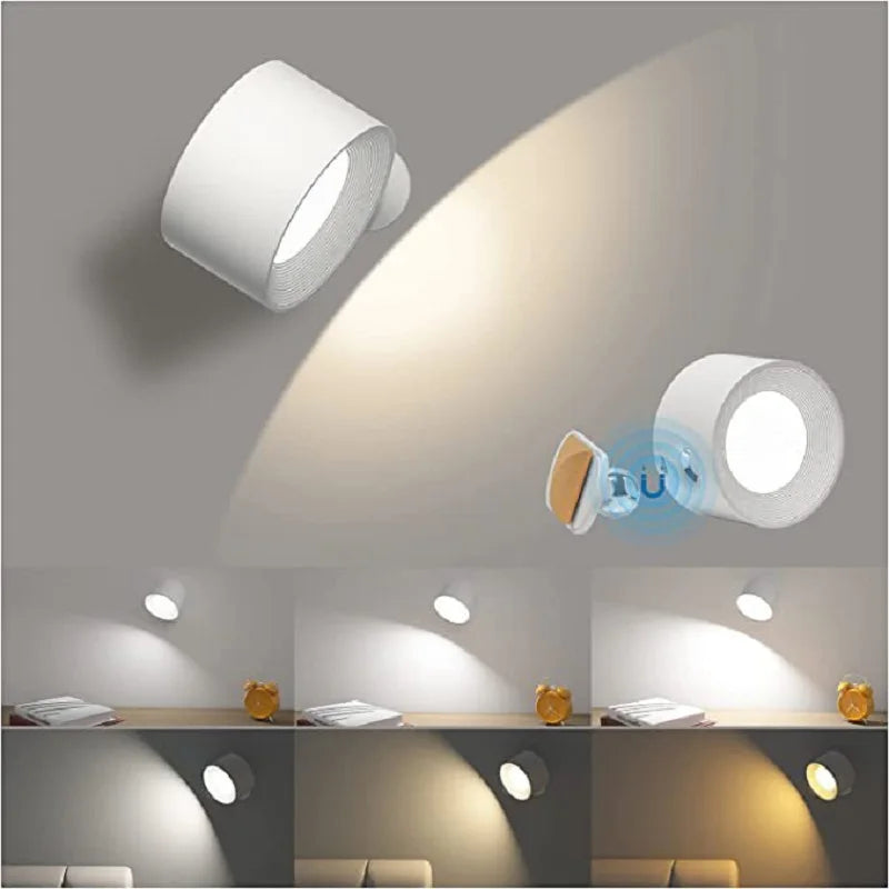 Decorbites™ LED-Wandleuchte mit Fernbedienung und USB-Ladefunktion