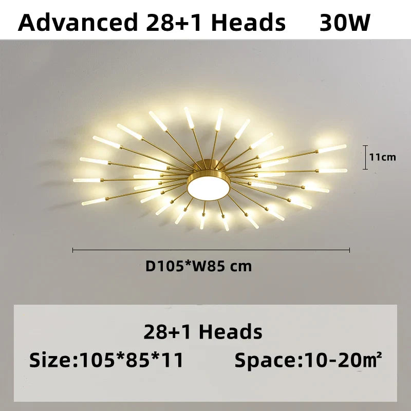 Nordic Firework Pendant Light