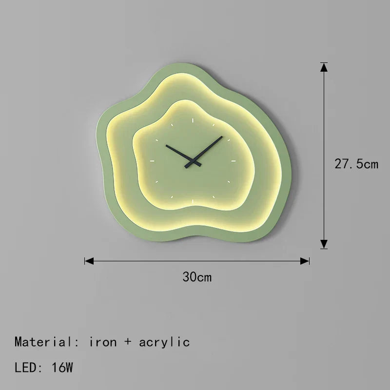 Decorbites™ LED Wandlampe: Moderne dimmbare weiße grüne Applike für Schlafzimmer, Eingangsbereich, Büro