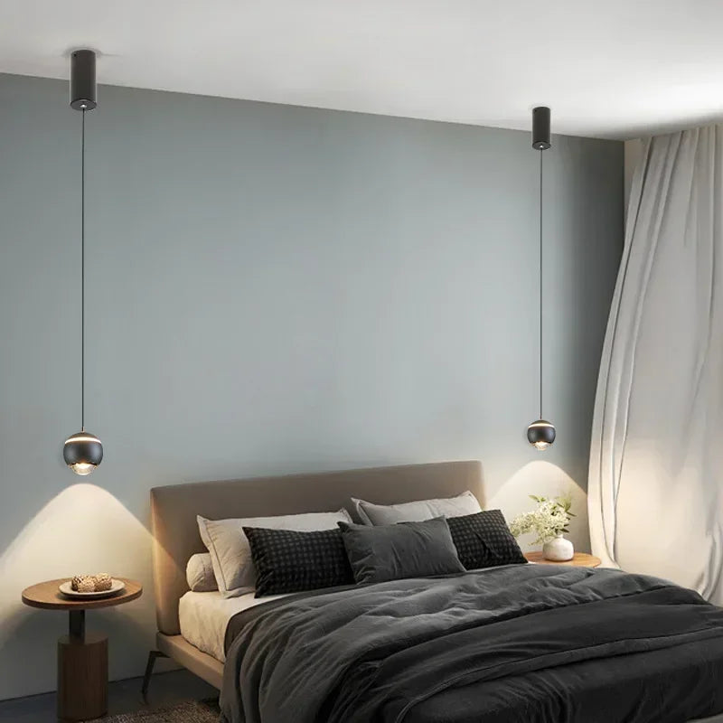 Decorbites™ LED Nachttisch-Hebe-Lüster – Modern minimalistisches nordisches Pendellicht für die Heimdekoration