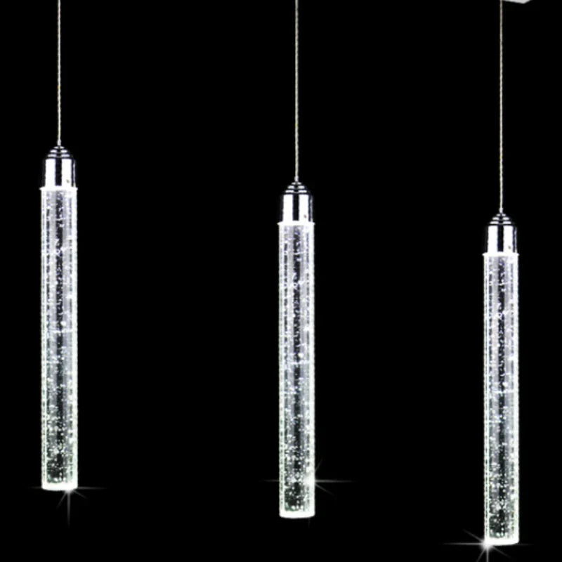 DecorBites™ Crystal LED Pendant Light for Dining Room, Living Room, and Bedroom