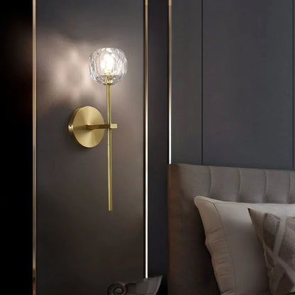 Decorbites™ Kristall-Wandleuchte: Moderne LED-Leuchte für Schlafzimmer, Wohnzimmer und Flur