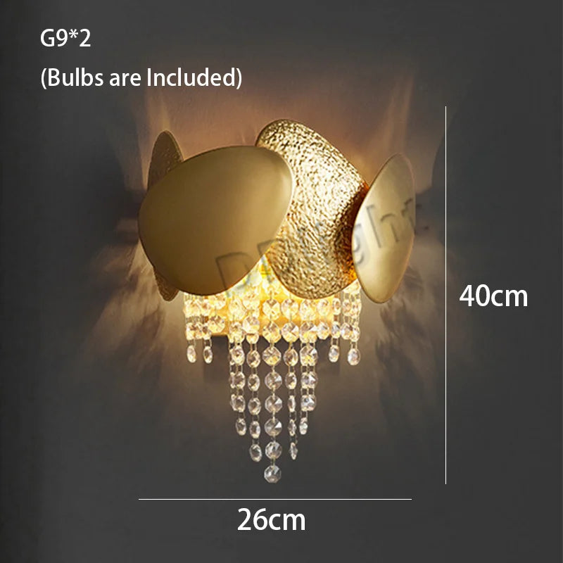 DecorBites™ Crystal Tassels LED Pendant Chandelier - Modern Luxury Home Decor