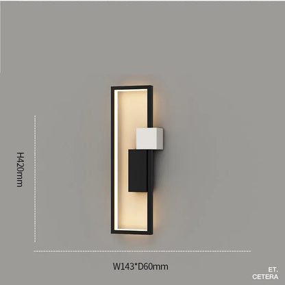 Decorbites™ LED-Wandleuchte Modernes Design für Schlafzimmer Wohnzimmer Flur Dekoration