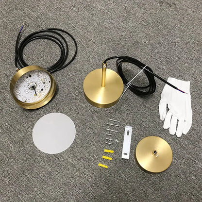 Decorbites™ Messing-LED-Hängeleuchten für modernes nordisches Stil-Schlafzimmer und Esszimmer