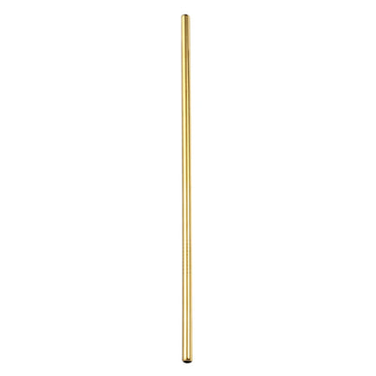 Decorbites™ 304-Edelstahl-Wiederverwendbare-Trinkhalme-Set für Getränke – Umweltfreundliche Metall Gebogene & Gerade