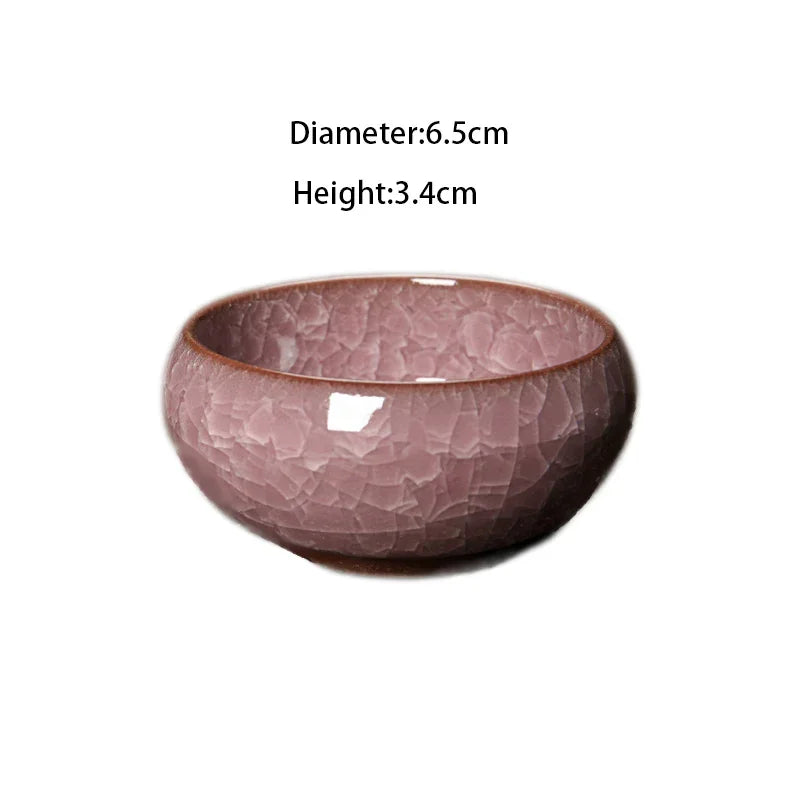 Decorbites™ Eis-Knackende Keramik-Tee-Tasse Espresso-Kaffee Kung-Fu-Teetasse Süße Tasse
