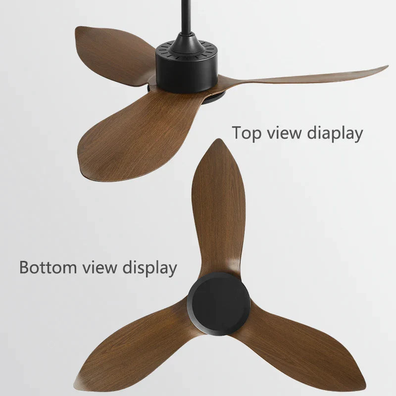 Decorbites™ 48" DC-Fernbedienungs-Deckenventilator mit Kunststoffflügeln für Schlafzimmer Innenbereich Industrie 220V