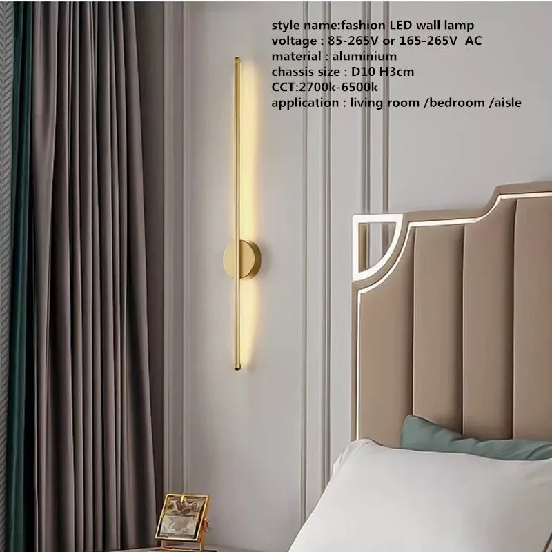 Decorbites™ Lineares LED-Rohr-Wandleuchte für die Einrichtung zu Hause